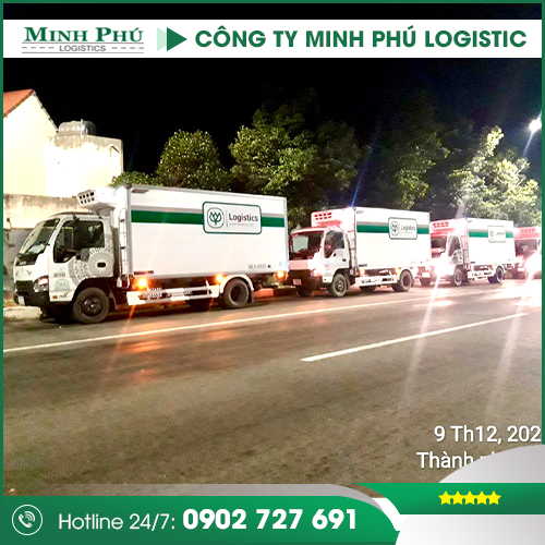 Đội xe vận tải - Minh Phú Logistics - Công Ty TNHH Minh Phú Logistics