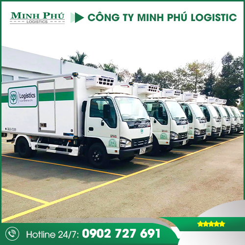 Đội xe vận tải - Minh Phú Logistics - Công Ty TNHH Minh Phú Logistics