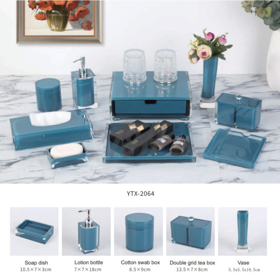 Nhựa Resin phòng tắm khách sạn YTX-2064 - Đồ Dùng Khách Sạn Thắng Hưng - Công Ty TNHH Vật Tư Và Thiết Bị Khách Sạn Thắng Hưng