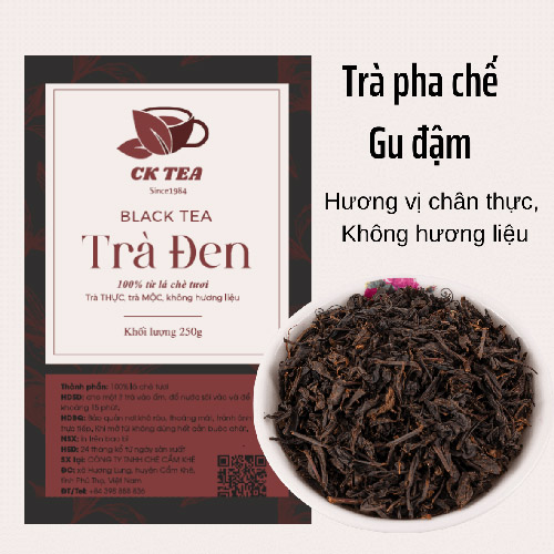 Trà đen hồng trà CK Tea - Cẩm Khê Tea - Công Ty TNHH Chè Cẩm Khê