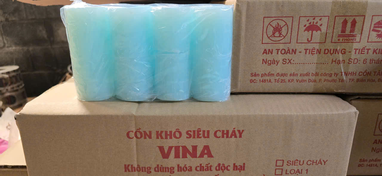 Cồn khô - Cồn Khô, Cồn Thạch Tâm Đức - Công Ty TNHH Thương Mại Dịch Vụ Sản Xuất Tâm Đức