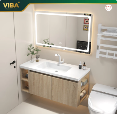 Bộ tủ chậu phòng tắm thông minh VIBA - Thiết Bị Vệ Sinh Viba Việt Nam - Công Ty TNHH Thương Mại Viba Việt Nam