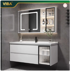 Bộ tủ chậu phòng tắm hiện đại VIBA