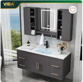 Bộ tủ chậu phòng tắm thông minh - VIBA TG45