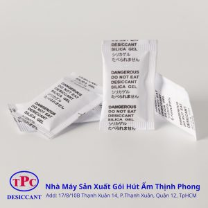 Gói hút ẩm Clay 3 gram - Hạt Chống ẩm Thịnh Phong - Công Ty TNHH Sản Xuất Thương Mại Dịch Vụ Thịnh Phong