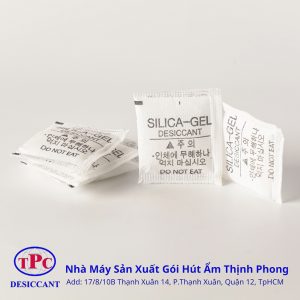 Gói hút ẩm Clay 1.5 gram - Hạt Chống ẩm Thịnh Phong - Công Ty TNHH Sản Xuất Thương Mại Dịch Vụ Thịnh Phong