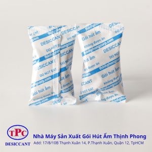 Gói hút ẩm Clay Dessicant - Hạt Chống ẩm Thịnh Phong - Công Ty TNHH Sản Xuất Thương Mại Dịch Vụ Thịnh Phong