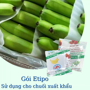 Gói hút khí Ethylene chuối