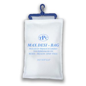 Bột hút ẩm Maxdesi túi treo container 1kg - Hạt Chống ẩm Thịnh Phong - Công Ty TNHH Sản Xuất Thương Mại Dịch Vụ Thịnh Phong
