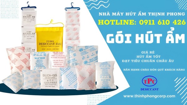 Gói hút ẩm cho trái cây nông sản