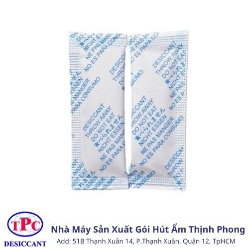 Gói hút ẩm Clay 2gram