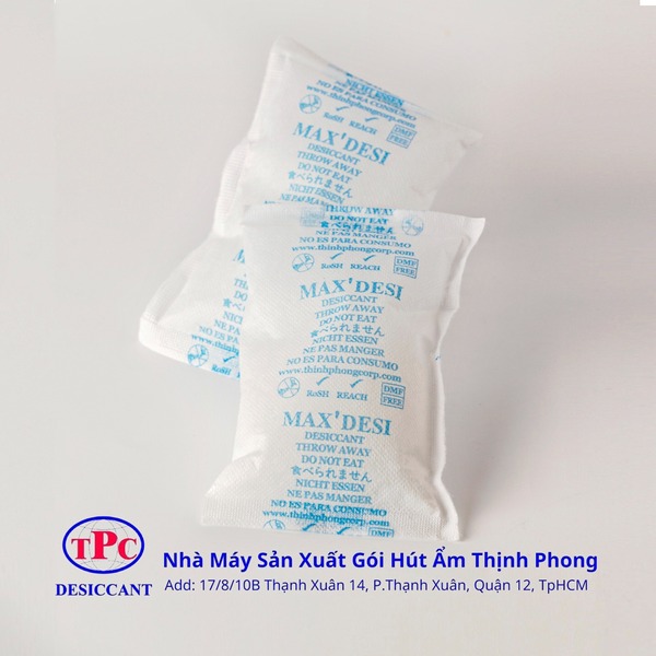 Gói hút ẩm silica gel 300gram