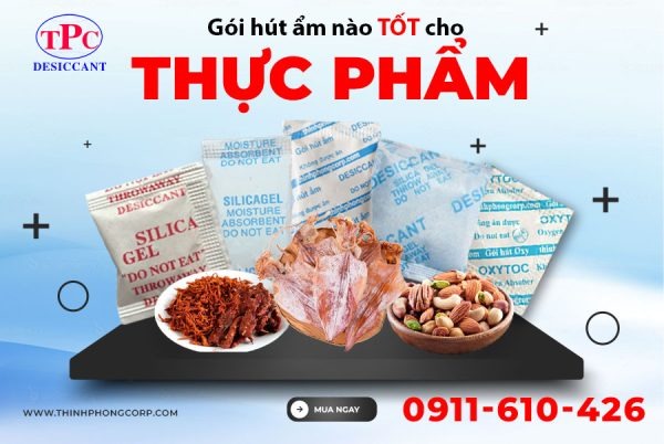 Gói hút ẩm thực phẩm