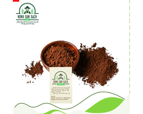 Bột cacao nguyên chất Daklak 450gr - Công Ty TNHH Nông Sản Sạch Daklak