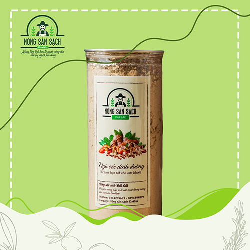 Ngũ cốc dinh dưỡng 17 loại hạt - Nông Sản Sạch Daklak - Công Ty TNHH Nông Sản Sạch Daklak