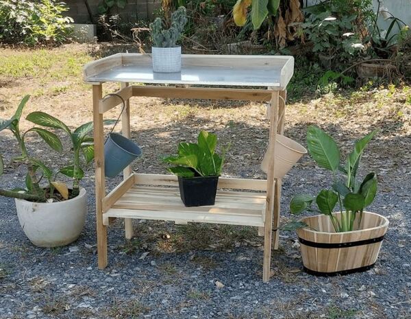 Chậu gỗ trồng cây