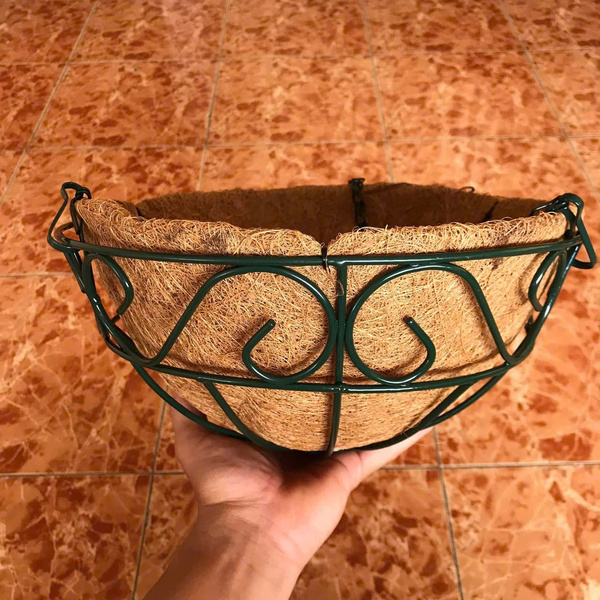 Chậu treo xơ dừa