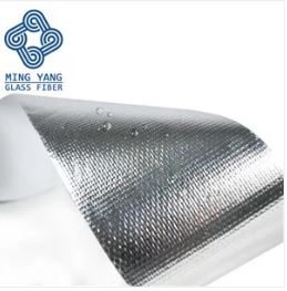 Aluminum Film Coated Fiberglass Cloth 0.2mm - Công ty TNHH Sợi Thủy Tinh JIANGXI MING YANG