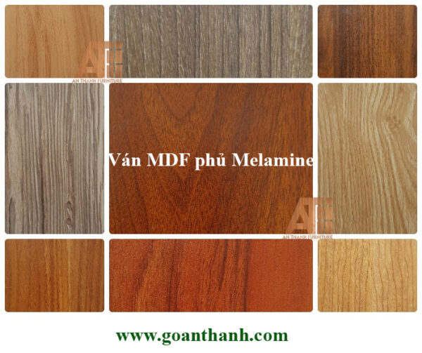 Ván gỗ MDF phủ melamine - Ván ép An Thành Furniture - Công Ty TNHH An Thành Furniture