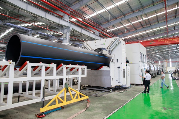 Máy sản xuất ống nước HDPE - Máy Móc Ngành Nhựa Nhật Hoàng -  Công Ty TNHH Sản Xuất Thương Mại Cơ Khí Nhật Hoàng