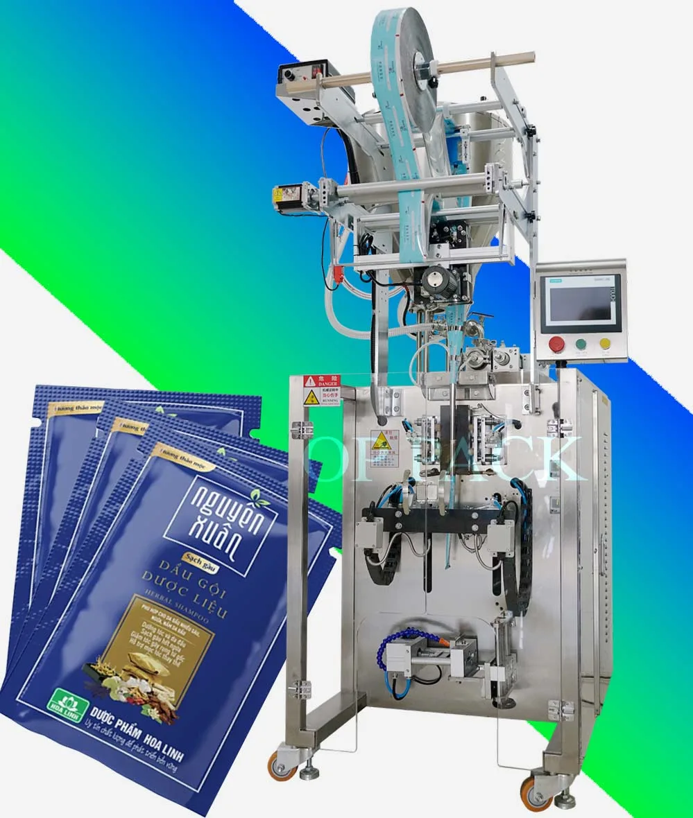 Máy đóng gói dầu gội