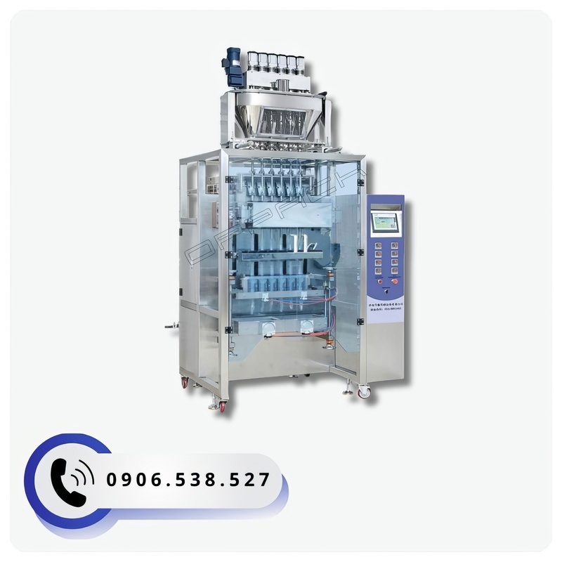 Máy đóng gói 6 lane bột mịn