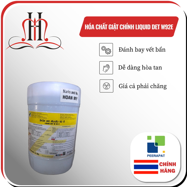 Hóa chất giặt là - Công Ty TNHH Hoàn Mỹ