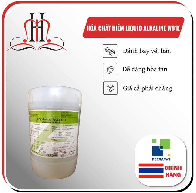 Hóa chất kiềm - Công Ty TNHH Hoàn Mỹ