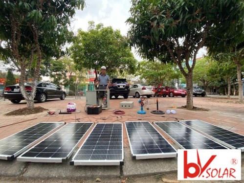 Bộ tích điện năng lượng mặt trời - Điện Năng Lượng Mặt Trời Bách Việt - Công Ty CP Bách Việt