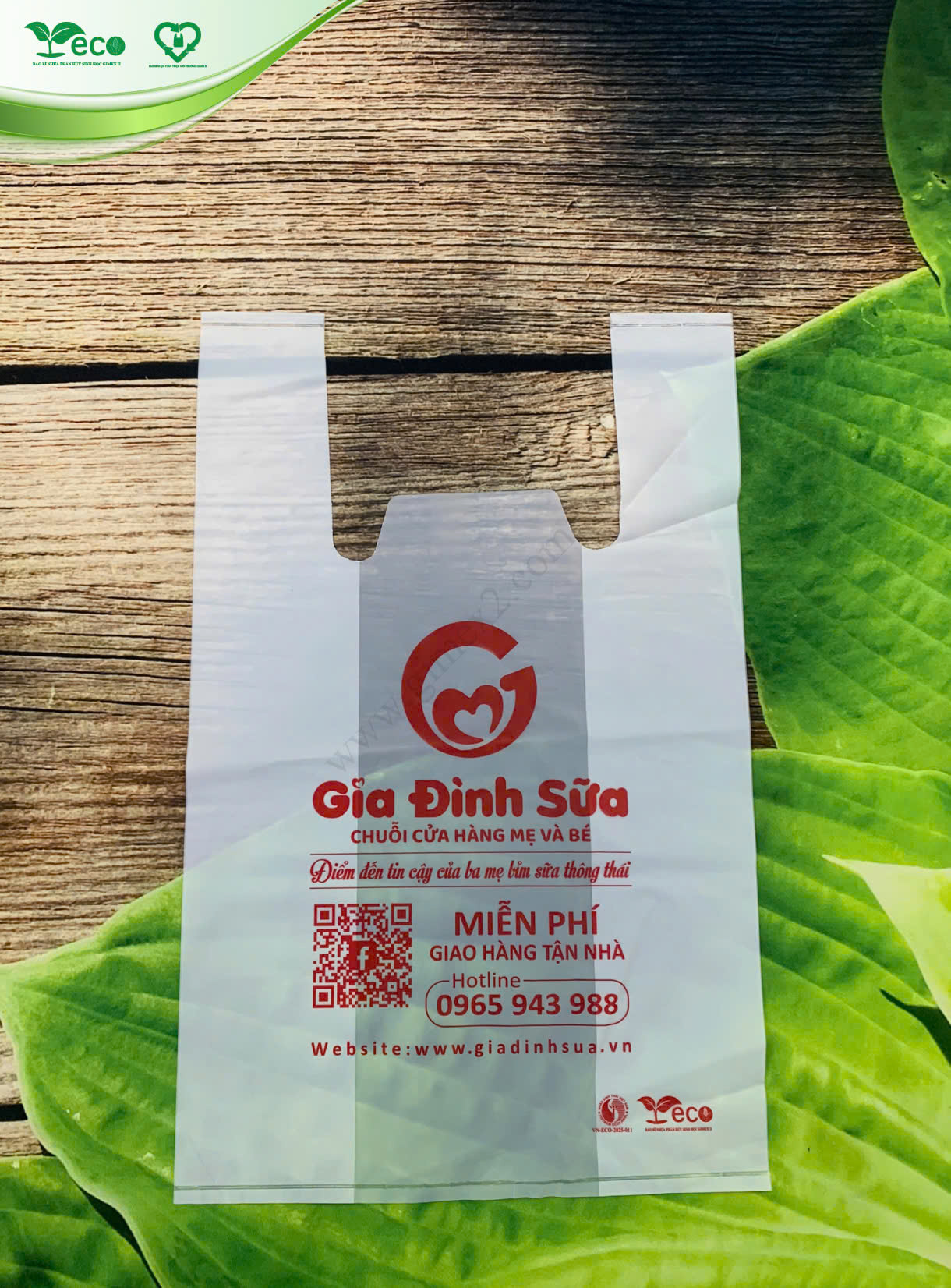 Túi 2 quai siêu thị