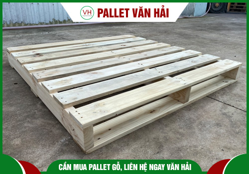 Pallet gỗ 1100x1100x120 - Chi Nhánh An Giang - Công Ty TNHH Một Thành Viên Pallet Văn Hải