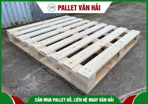 Pallet gỗ 1000x1300x140 - Chi Nhánh An Giang - Công Ty TNHH Một Thành Viên Pallet Văn Hải
