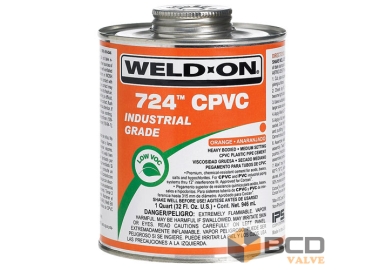 Keo dán ống CPVC WELD-ON 724 - Công Ty TNHH Hỗ Trợ Phát Triển Ngành Nước BCD