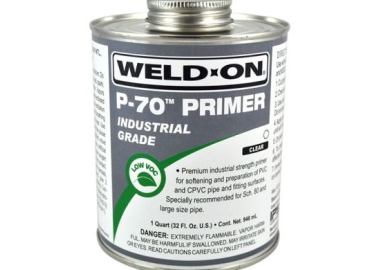 Keo rửa ống PRIMER WELDON P70 - Công Ty TNHH Hỗ Trợ Phát Triển Ngành Nước BCD