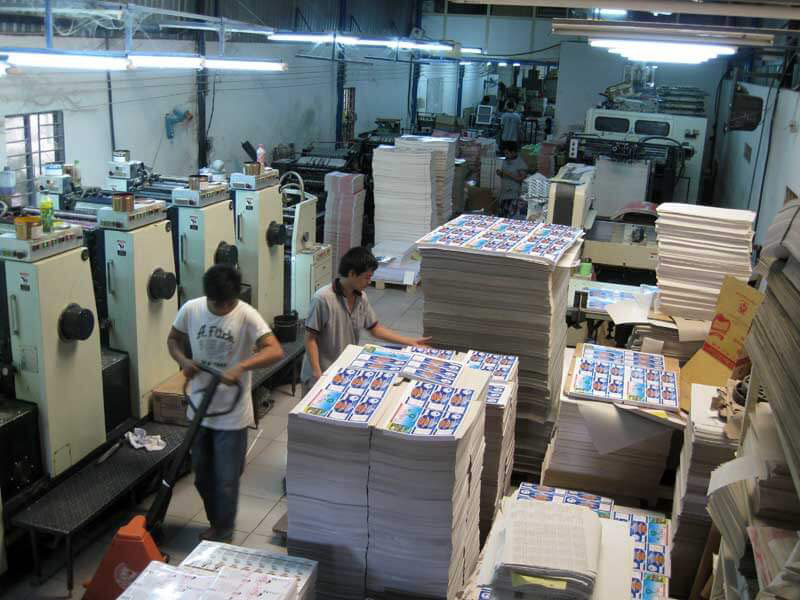 Hình ảnh nhà xưởng công ty Bao Bì Giấy Minh Hy