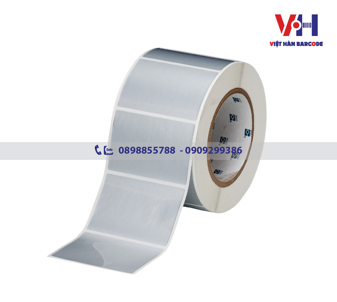 Decal nhựa xi bạc