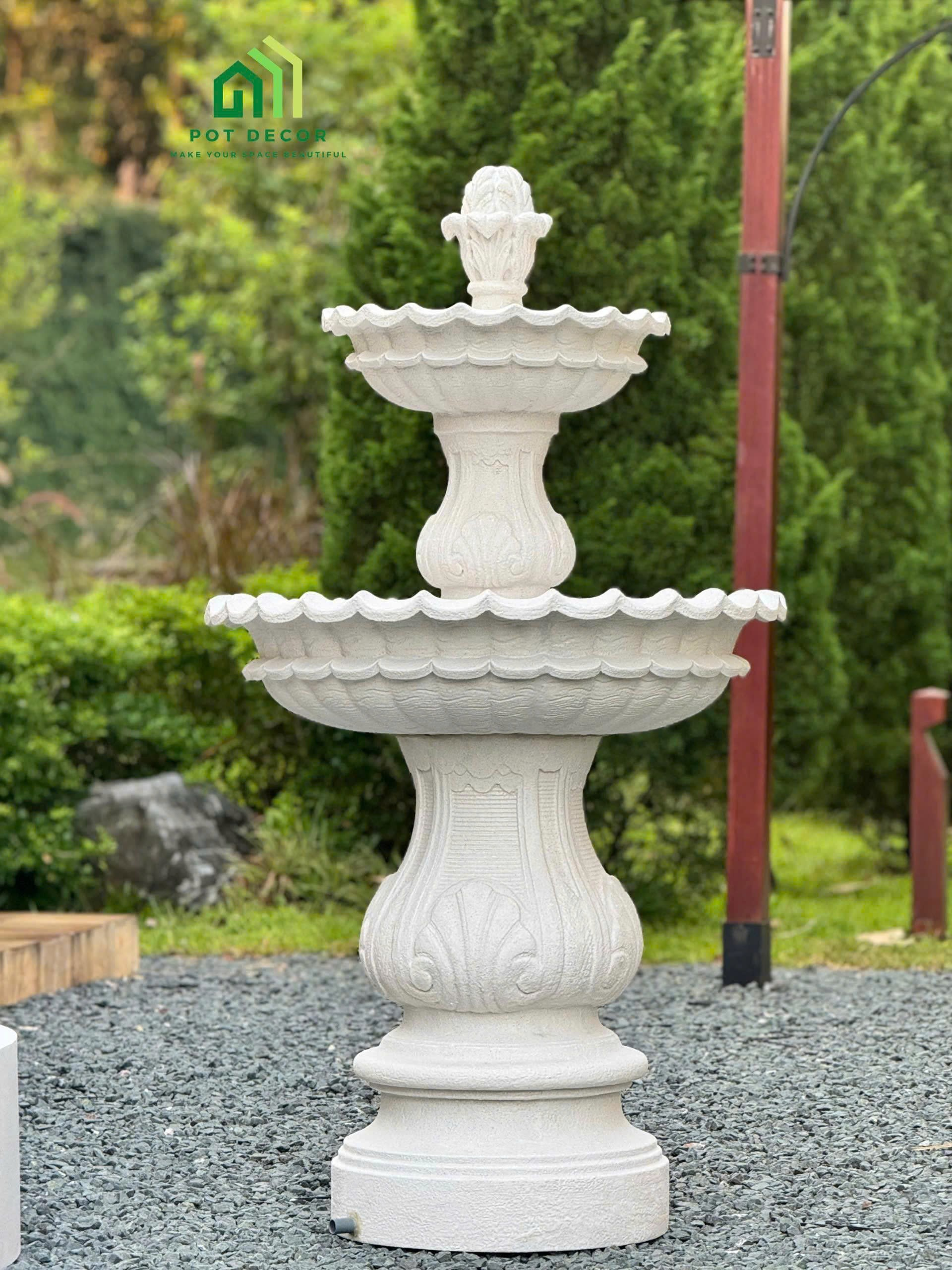 Chậu Composite tròn - Chậu Composite Kingpot -  Công Ty Cổ Phần Kingpot Việt Nam