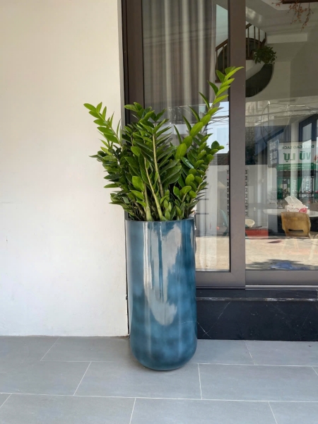 Chậu tròn thân cao - Công Ty Cổ Phần Kingpot Việt Nam