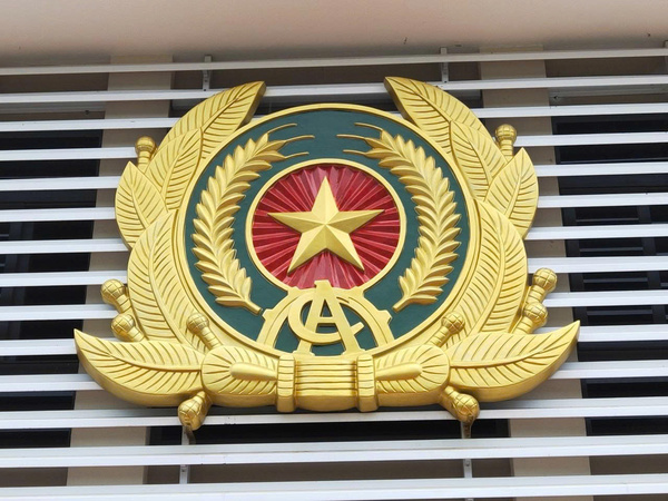 Logo Công an nhân dân - Đồ Đồng Vykym - Công Ty Cổ Phần Vykym