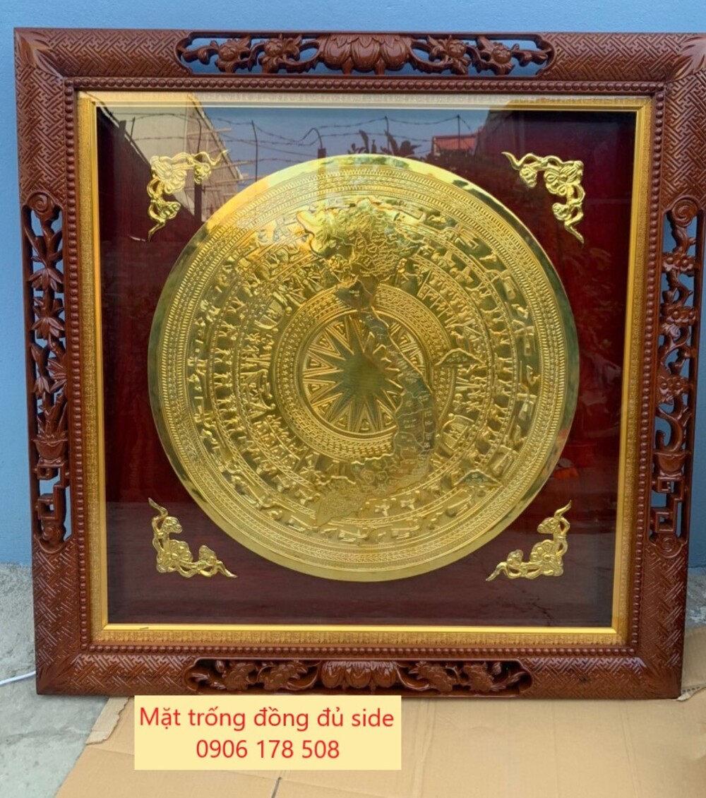 Tranh mặt trống đồng