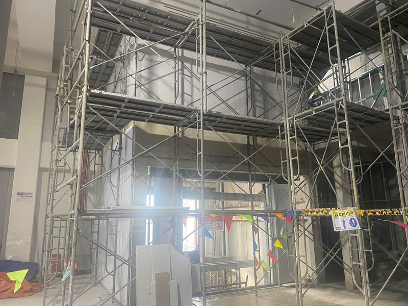 Hình ảnh thi công lắp đặt thang máy