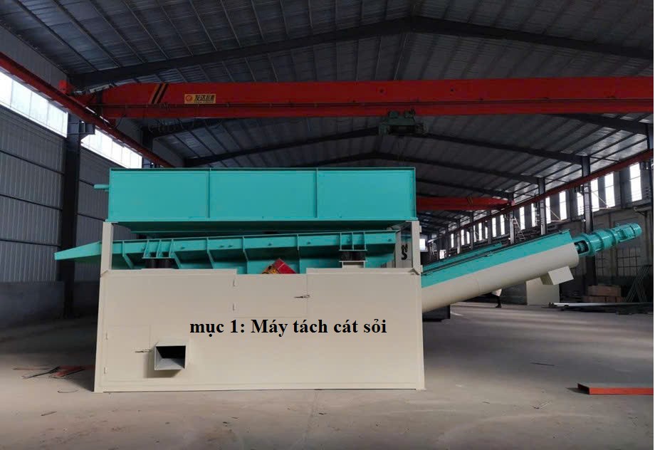 Máy tách cát sỏi