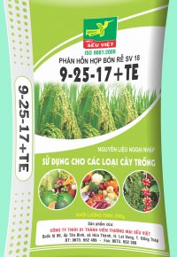 Phân hỗn hợp bón rể SV 18 - Công Ty TNHH Một Thành Viên Thương Mại Sếu Việt