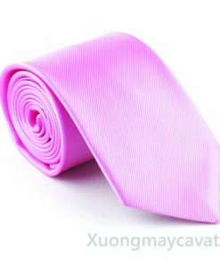 Cà vạt tròn màu hồng