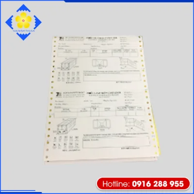 Phiếu in liên tục - Hộp Cứng Cao Cấp Tân Minh Thạnh - Công Ty TNHH In Bao Bì - Sản Xuất - Thương Mại Tân Minh Thạnh