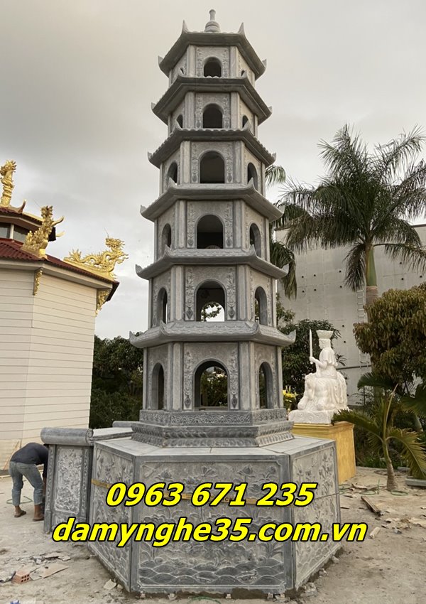 Mộ đá tháp - Đá Mỹ Nghệ 35 Ninh Bình