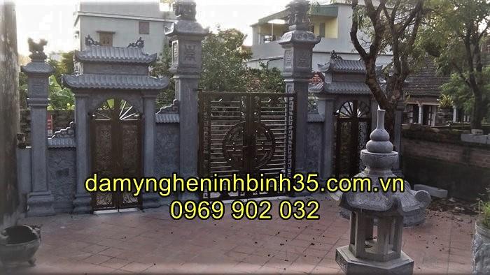 Cổng tam quan đá - Đá Mỹ Nghệ 35 Ninh Bình