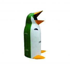 Thùng rác composite chim cánh cụt nhỏ - Công Ty TNHH MTV Thương Mại Dịch Vụ Thế Gia