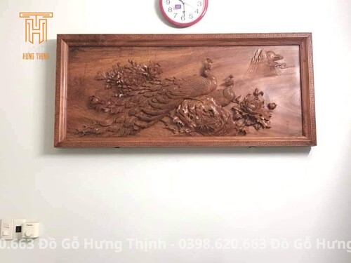 Tranh phu thê viên mãn - Đồ Gỗ Mỹ Nghệ Cao Cấp Hưng Thịnh