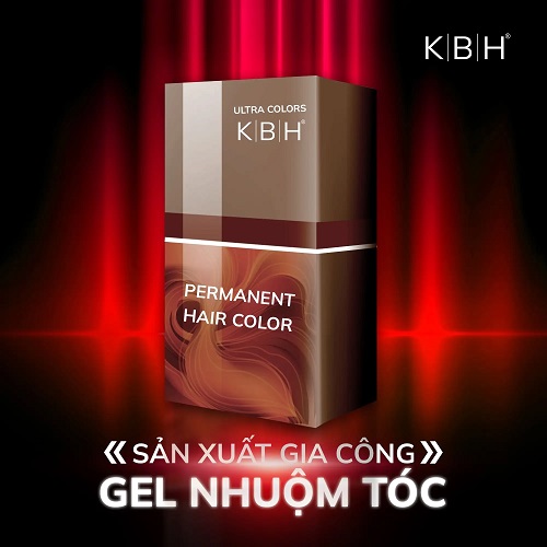 Gia công Gel nhuộm tóc